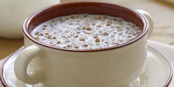 mingau de trigo sarraceno con kefir para adelgazar